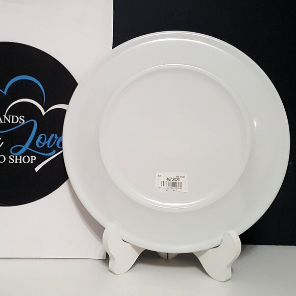 NEW Williams Sonoma Twas the Night Before Christmas Melamine Santa Claus Plate - Picture 3 of 3